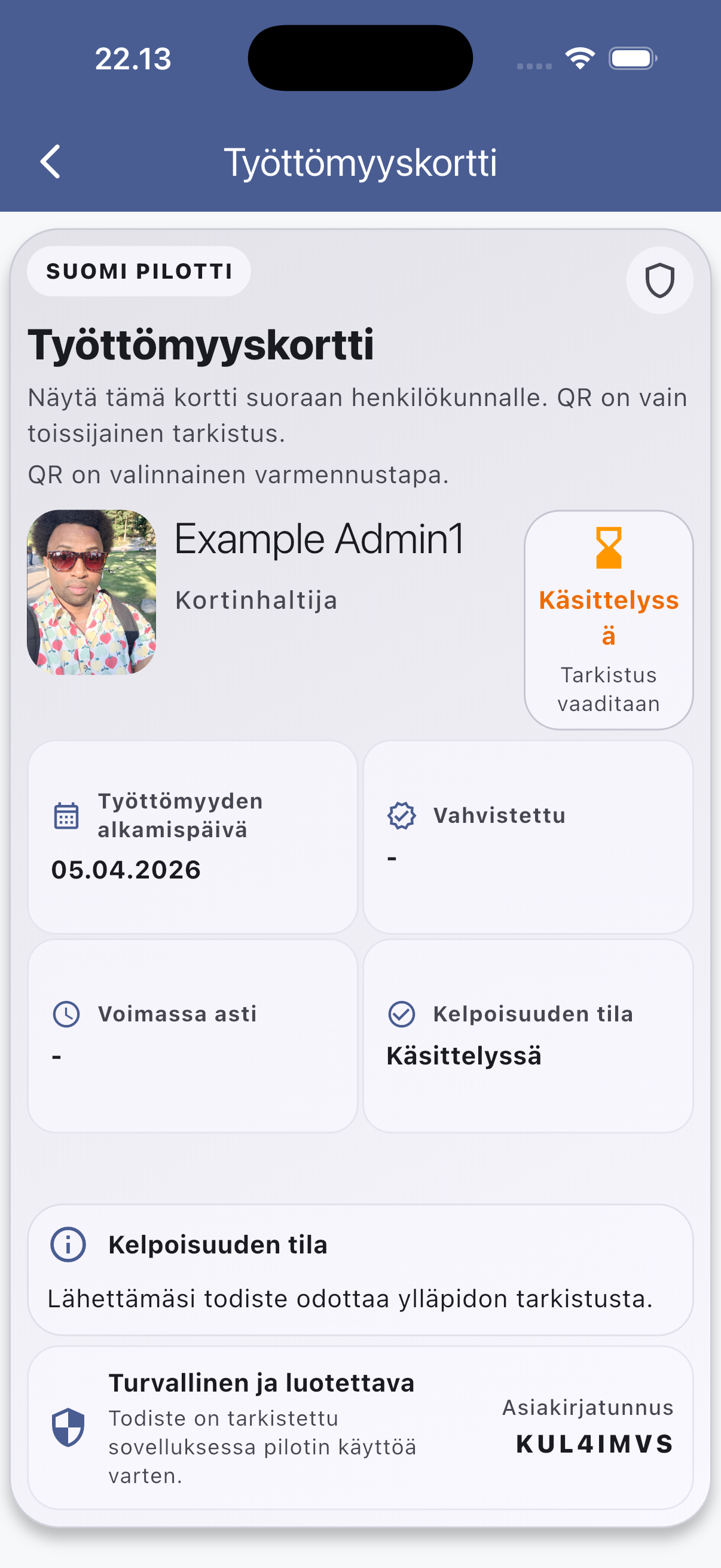 Käsittelyssä