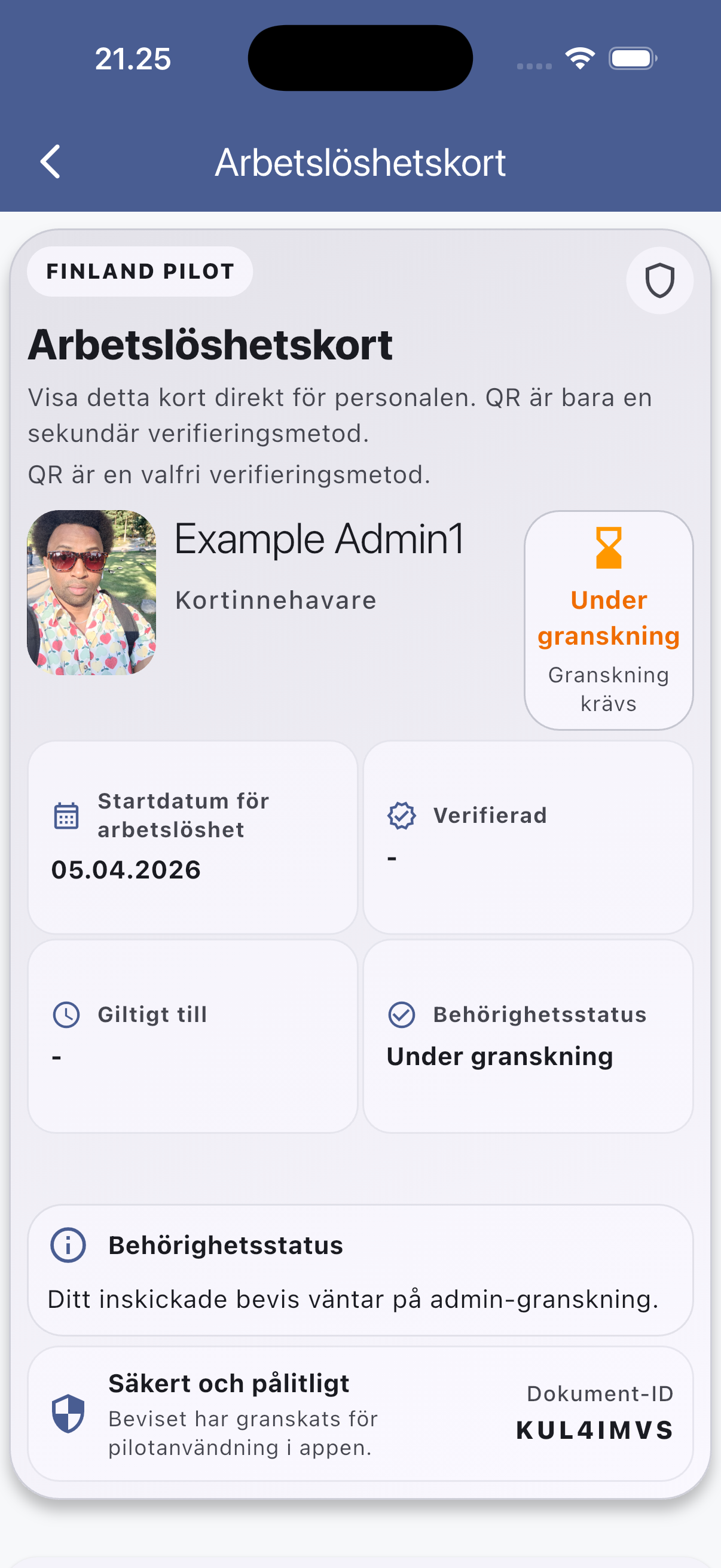 Under granskning