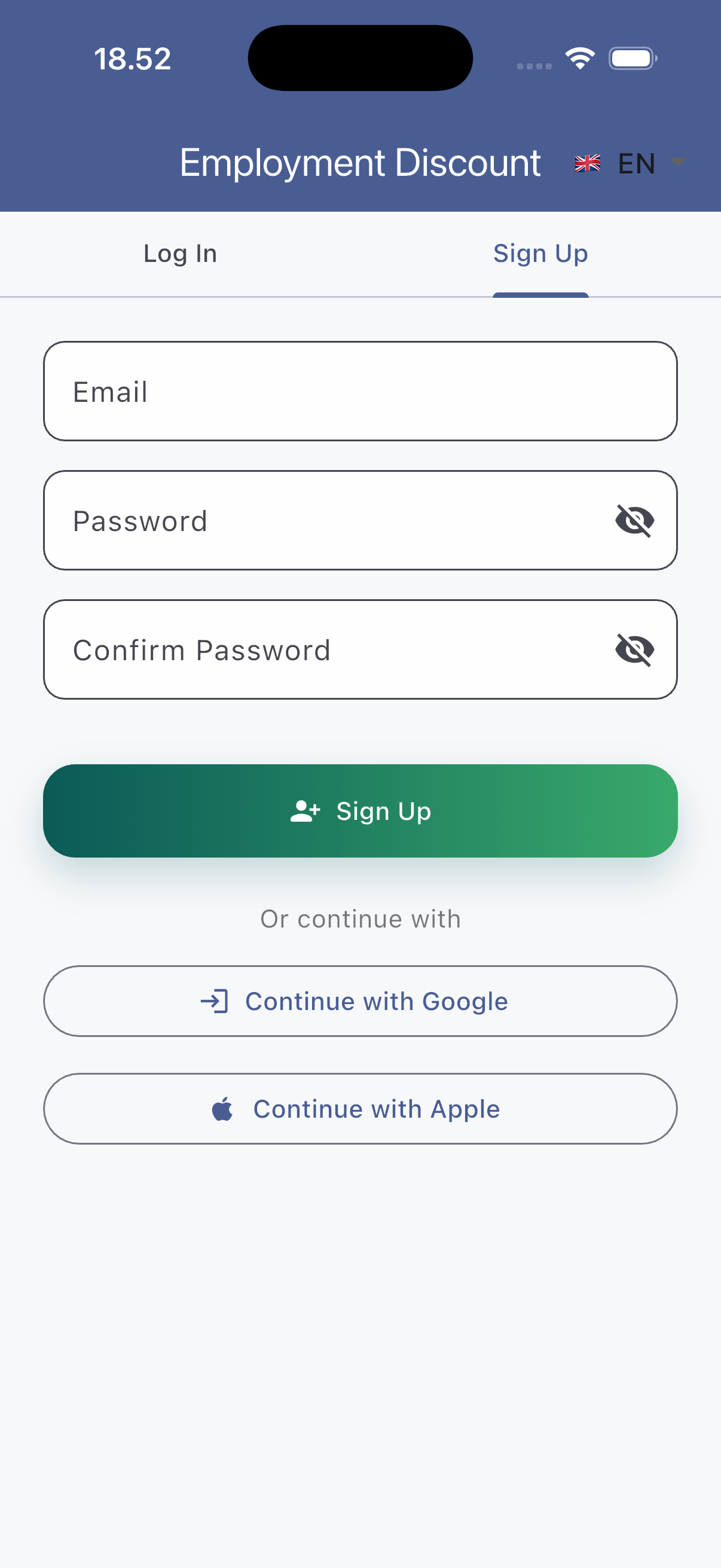 ArkiEtu sign up